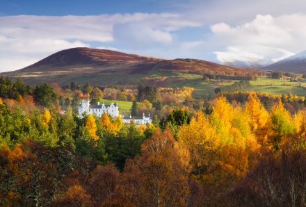 Blair Castle in Autumn